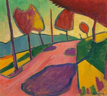 Murnauer Landschaft von Alexej Jawlensky