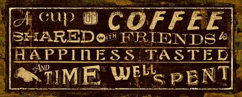 Coffee Quote III von Pela Studio