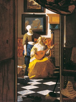 Der Liebesbrief von Johannes Vermeer