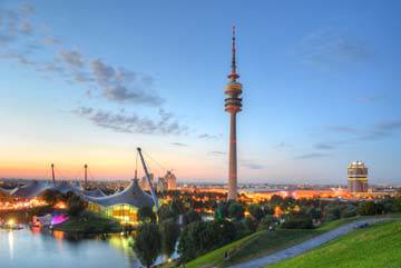 Olympiapark, München von Martin Brunner