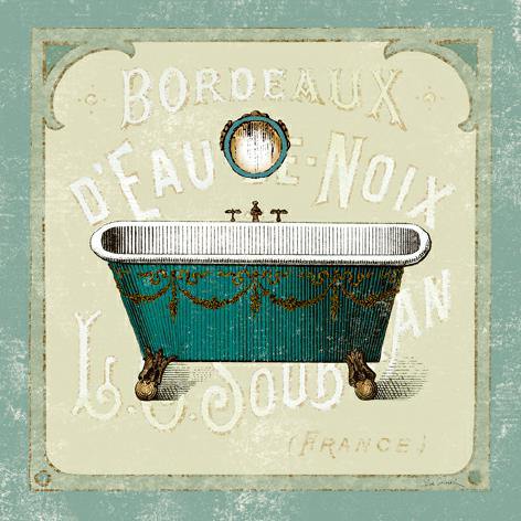 Parisian Bath IV von Sue Schlabach
