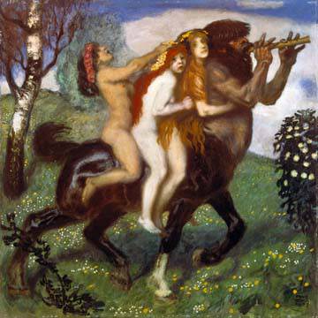 Spazierritt von Franz Von Stuck