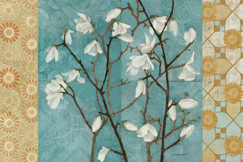 Patterned Magnolia Branch von Kathrine Lovell