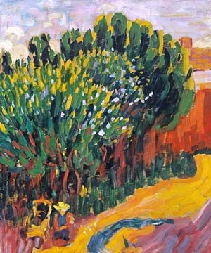 Landschaft aus Caranteque von Alexej Jawlensky