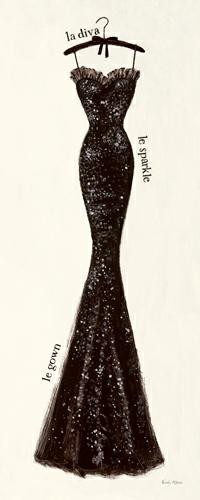 Couture Noire Original IV von Emily Adams