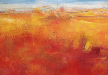 Weites Land III von Christa Ohland