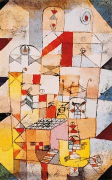 Haus Inneres von Paul Klee