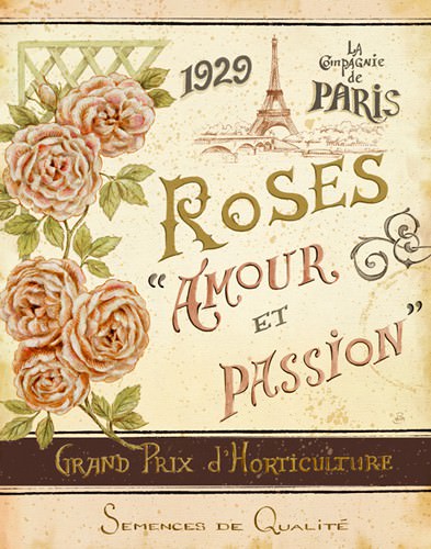 French Seed Packet I von Daphne Brissonnet