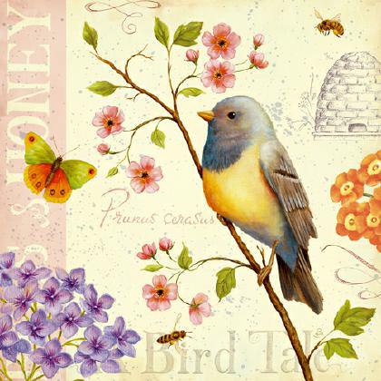 Birds and Bees I von Daphne Brissonnet