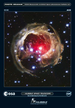 V 838 Monocerotis von Hubble-Nasa