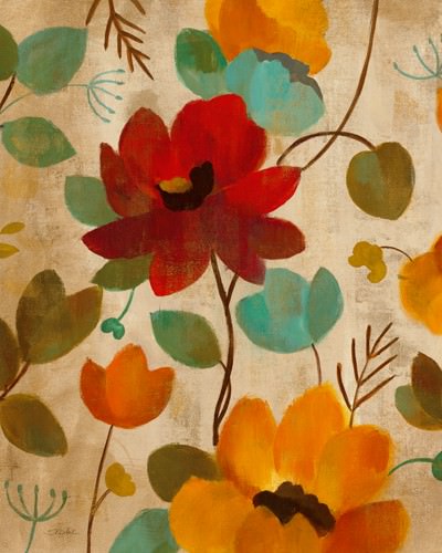 Vibrant Embroidery II von Silvia Vassileva