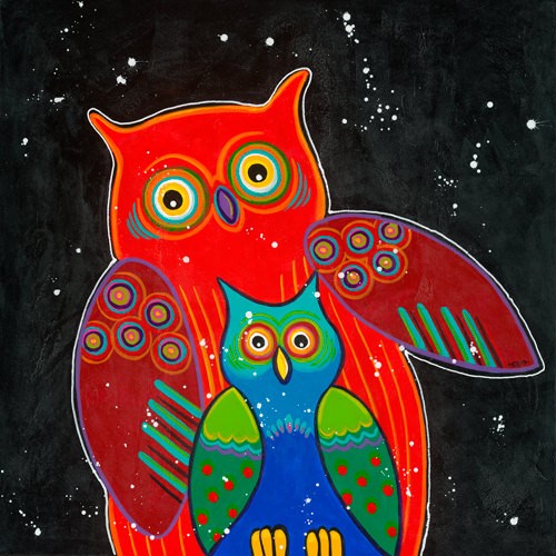 Funny Owl I von Y. Hope