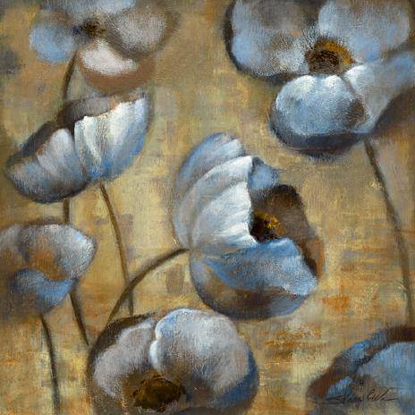 Flowers in Dusk I von Silvia Vassileva
