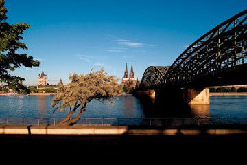 Skyline Köln von Wolfgang Weber
