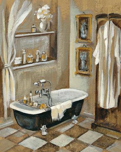 French Bath III von Silvia Vassileva