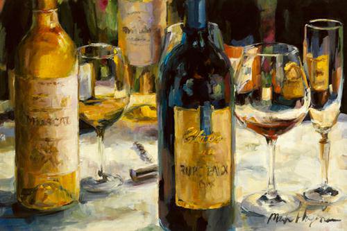 Bordeaux and Muscat von Marilyn Hageman