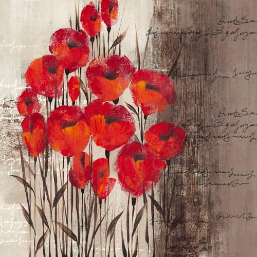 Crimson Play I von Christina