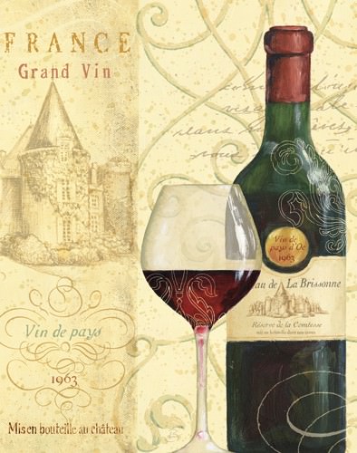Wine Passion I von Daphne Brissonnet