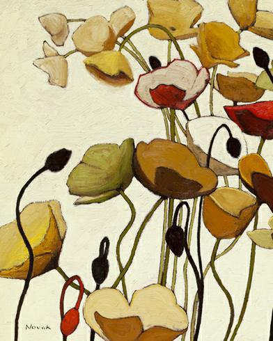 Pavots Ondule I von Shirley Novak