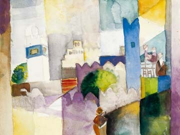 Kairouan III von August Macke