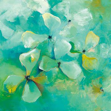 Floating Flowers von Anne L. Strunk