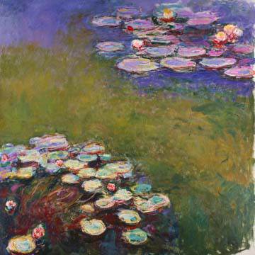 Seerosen von Claude Monet