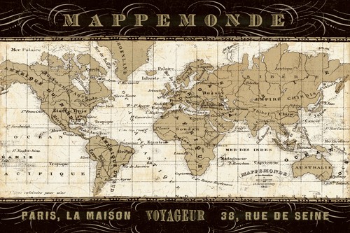 Mappemonde von Pela Studio