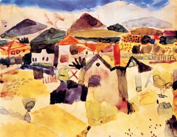 Ansicht von Saint Germain von Paul Klee