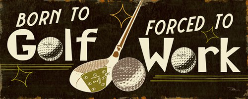 Funny Golf III von Pela Studio