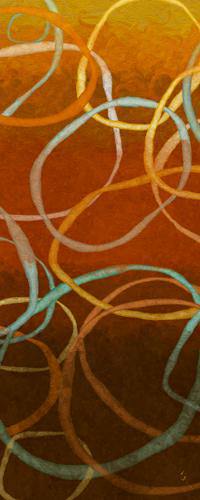 Square Dancing Circles I von Sarah Adams