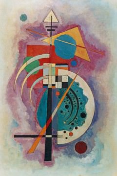 Hommage Ã Grohmann von Wassily Kandinsky