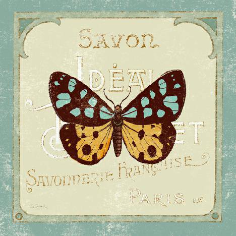 Parisian Butterfly I von Sue Schlabach