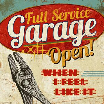 Mancave I - Full Service Garage von Pela Studio