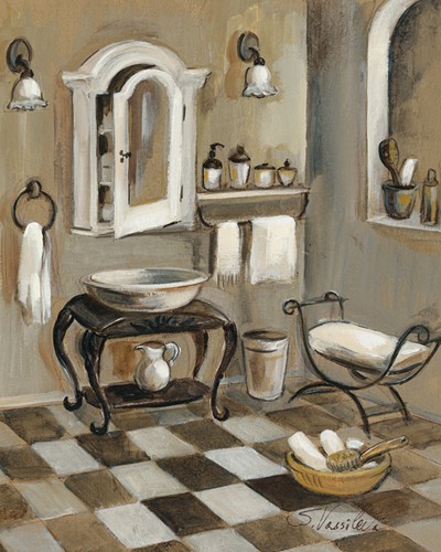 French Bath IV von Silvia Vassileva
