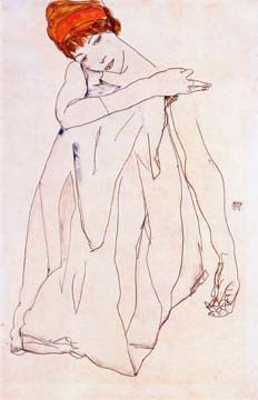 Die Tänzerin von Egon Schiele