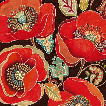 Moroccan Red IV von Daphne Brissonnet