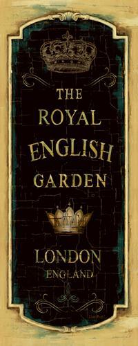 Garden View IX - Royal English von Lisa Audit