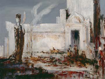 Helena am Scea-Tor von Gustave Moreau