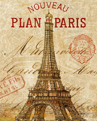 Letter from Paris von Wild Apple Portfolio
