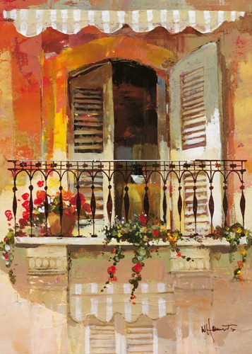 Balcony I von Willem Haenraets
