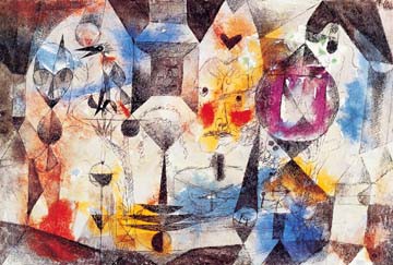 Concentrierter Roman von Paul Klee
