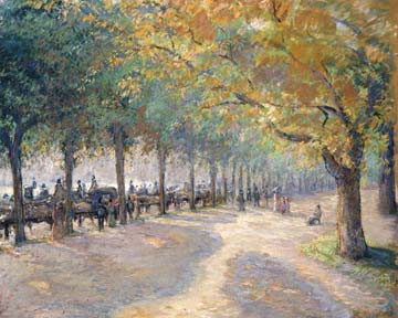 Hyde Park, London von Camille Pissarro