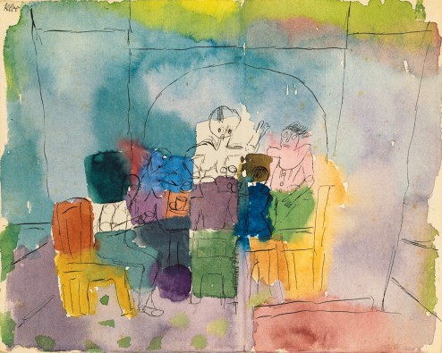 Tischgesellschaft von Paul Klee