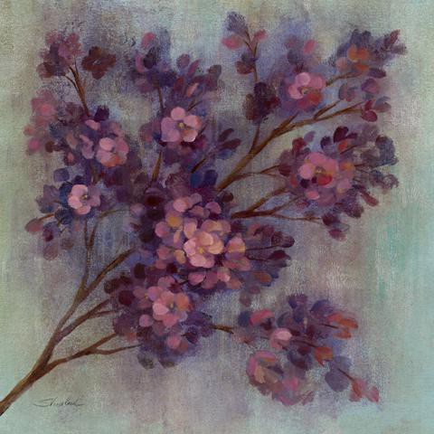 Twilight Cherry Blossoms I von Silvia Vassileva