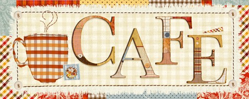 Patchwork Cafe I von Pela Studio