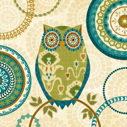 Owl Forest I von Veronique Charron