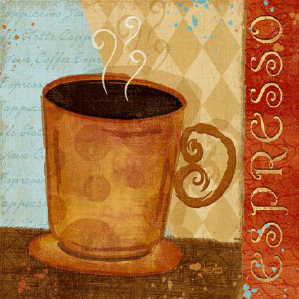 Jazzy Coffee IV von Veronique Charron