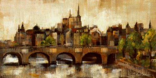 Paris Bridge II Spice von Silvia Vassileva