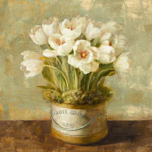 Hatbox Tulips von Danhui Nai