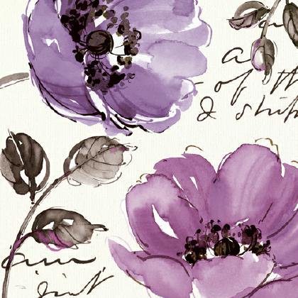 Floral Waltz Plum II von Pela Studio